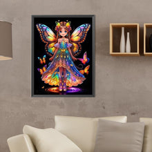 Load image into Gallery viewer, Little Butterfly Fairy 30*40CM(Canvas) Full Round Drill Diamond Painting
