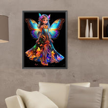 Load image into Gallery viewer, Little Butterfly Fairy 30*40CM(Canvas) Full Round Drill Diamond Painting
