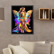 Load image into Gallery viewer, Little Butterfly Fairy 30*40CM(Canvas) Full Round Drill Diamond Painting
