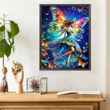 Load image into Gallery viewer, Butterfly Fairy 30*40CM(Canvas) Full Round Drill Diamond Painting
