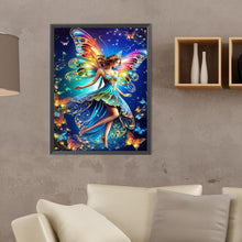 Load image into Gallery viewer, Butterfly Fairy 30*40CM(Canvas) Full Round Drill Diamond Painting
