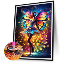 Load image into Gallery viewer, Butterfly Fairy 30*40CM(Canvas) Full Round Drill Diamond Painting
