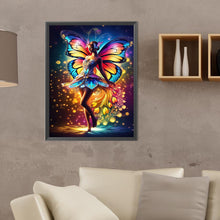 Load image into Gallery viewer, Butterfly Fairy 30*40CM(Canvas) Full Round Drill Diamond Painting
