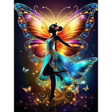 Load image into Gallery viewer, Butterfly Fairy 30*40CM(Canvas) Full Round Drill Diamond Painting
