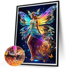 Load image into Gallery viewer, Butterfly Fairy 30*40CM(Canvas) Full Round Drill Diamond Painting
