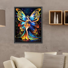 Load image into Gallery viewer, Butterfly Fairy 30*40CM(Canvas) Full Round Drill Diamond Painting
