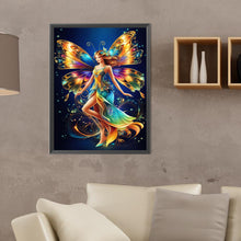 Load image into Gallery viewer, Butterfly Fairy 30*40CM(Canvas) Full Round Drill Diamond Painting
