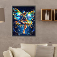 Load image into Gallery viewer, Butterfly Fairy 30*40CM(Canvas) Full Round Drill Diamond Painting
