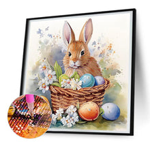 Load image into Gallery viewer, Easter Egg Bunny 30*30CM(Canvas) Partial Special Shaped Drill Diamond Painting
