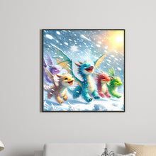 Load image into Gallery viewer, Colorful Dragon 30*30CM(Canvas) Full Round Drill Diamond Painting
