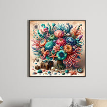 Load image into Gallery viewer, Undersea Bouquet 30*30CM(Canvas) Full Round Drill Diamond Painting
