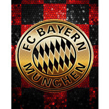 Load image into Gallery viewer, Bayern Munich Football Club Logo 40*50CM(Canvas) Full Round Drill Diamond Painting
