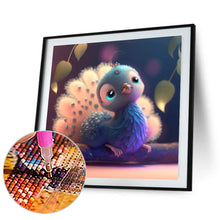 Load image into Gallery viewer, Cute Peacock 30*30CM(Canvas) Full Round Drill Diamond Painting
