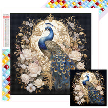 Load image into Gallery viewer, Peacock 40*40CM(Picture) Full Square Drill Diamond Painting
