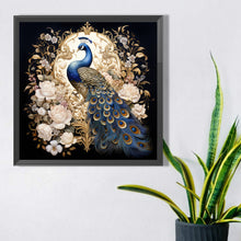 Load image into Gallery viewer, Peacock 40*40CM(Picture) Full Square Drill Diamond Painting
