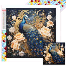 Load image into Gallery viewer, Peacock 40*40CM(Picture) Full Square Drill Diamond Painting
