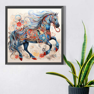 Galloping Horse 40*40CM(Picture) Full Square Drill Diamond Painting
