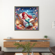 Load image into Gallery viewer, Princess Ariel - 40*40CM 11CT Stamped Cross Stitch
