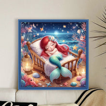 Load image into Gallery viewer, Princess Ariel - 40*40CM 11CT Stamped Cross Stitch
