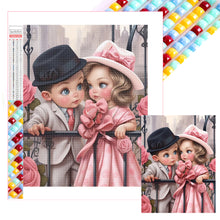 Load image into Gallery viewer, Valentine&#39;S Day Couple 30*40CM(Picture) Full Square Drill Diamond Painting
