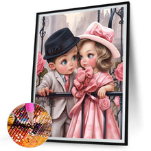 Load image into Gallery viewer, Valentine&#39;S Day Couple 30*40CM(Picture) Full Square Drill Diamond Painting
