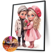 Load image into Gallery viewer, Valentine&#39;S Day Couple 30*40CM(Picture) Full Square Drill Diamond Painting
