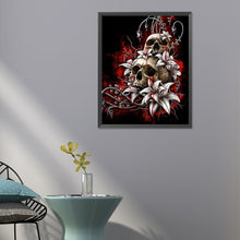 Load image into Gallery viewer, Skull 40*50CM(Canvas) Full Round Drill Diamond Painting
