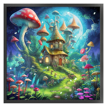 Load image into Gallery viewer, Mushroom Castle 40*40CM14CT 2 Stamped Cross Stitch
