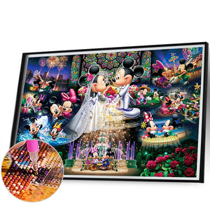 Disney Mickey Mouse 80*50CM(Canvas) Full Square Drill Diamond Painting