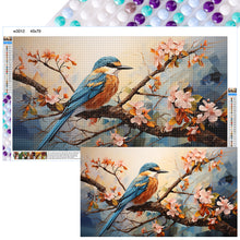 Load image into Gallery viewer, Hummingbird 70*40CM(Canvas) Full Round Drill Diamond Painting
