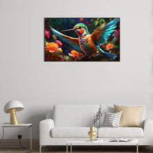 Load image into Gallery viewer, Hummingbird 70*40CM(Canvas) Full Round Drill Diamond Painting
