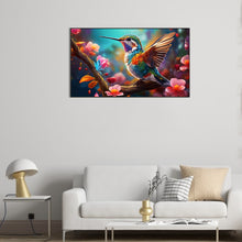 Load image into Gallery viewer, Hummingbird 70*40CM(Canvas) Full Round Drill Diamond Painting
