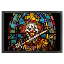 Load image into Gallery viewer, Glass Painting-Clown Man 60*40CM11CT 3 Stamped Cross Stitch
