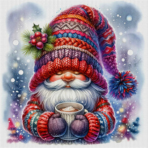 Winter Goblin 50*50CM11CT 3 Stamped Cross Stitch