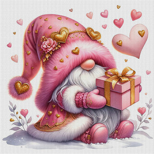 Caring Goblin 40*40CM11CT 3 Stamped Cross Stitch