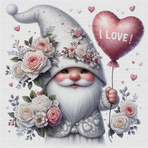 Caring Goblin 40*40CM11CT 3 Stamped Cross Stitch
