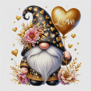 Caring Goblin 40*40CM11CT 3 Stamped Cross Stitch