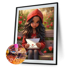 Load image into Gallery viewer, Valentine&#39;S Day Kids 30*40CM(Canvas) Full Round Drill Diamond Painting
