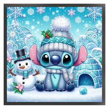 Load image into Gallery viewer, Winter Stitch 40*40CM11CT 3 Stamped Cross Stitch
