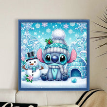 Load image into Gallery viewer, Winter Stitch 40*40CM11CT 3 Stamped Cross Stitch
