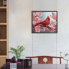 Load image into Gallery viewer, Cardinal 35*30CM(Canvas) Partial Special Shaped Drill Diamond Painting
