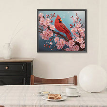 Load image into Gallery viewer, Cardinal 35*30CM(Canvas) Partial Special Shaped Drill Diamond Painting
