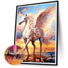 Load image into Gallery viewer, Pegasus On The Sea 30*40CM(Canvas) Full Round Drill Diamond Painting
