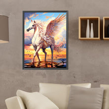 Load image into Gallery viewer, Pegasus On The Sea 30*40CM(Canvas) Full Round Drill Diamond Painting
