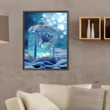 Load image into Gallery viewer, Beautiful Blue Butterfly In Jar 30*40CM(Canvas) Full Round Drill Diamond Painting
