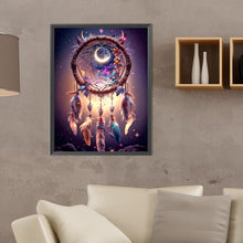 Load image into Gallery viewer, Star Dream Catcher 30*40CM(Canvas) Full Round Drill Diamond Painting
