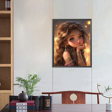 Load image into Gallery viewer, Sweet Girl 40*50CM(Canvas) Full Round Drill Diamond Painting
