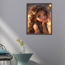 Load image into Gallery viewer, Sweet Girl 40*50CM(Canvas) Full Round Drill Diamond Painting
