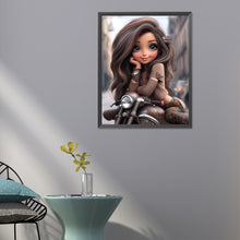 Load image into Gallery viewer, Sweet Girl 40*50CM(Canvas) Full Round Drill Diamond Painting
