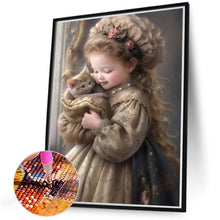 Load image into Gallery viewer, Sweet Girl 40*50CM(Canvas) Full Round Drill Diamond Painting
